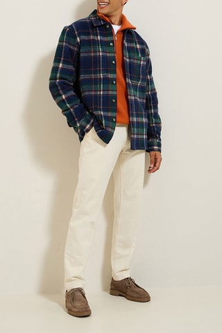 Sobrecamisa - Azul-marinho