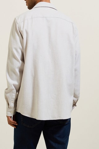 Camisa regular - Cru