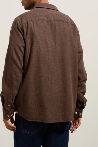 Camisa regular - Camel