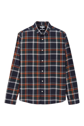 Camisa regular - Azul-marinho