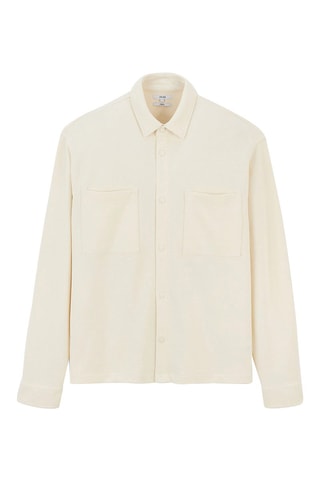 Sobrecamisa regular - Cru