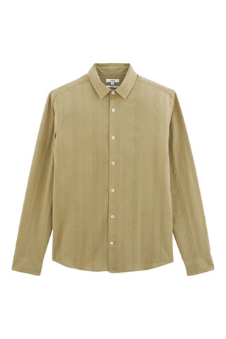 Camisa regular - Caqui