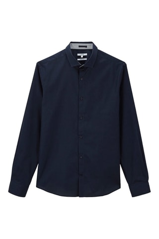 Camisa regular - Azul