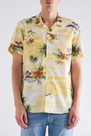 Camisa regular - Branco