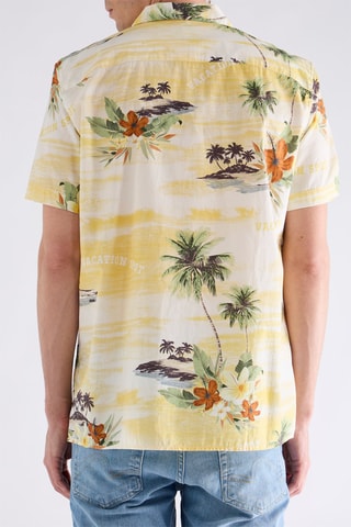 Camisa regular - Branco