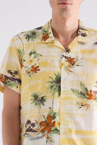 Camisa regular - Branco