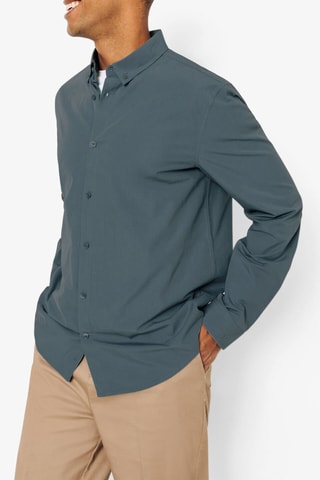 Camisa regular - Verde