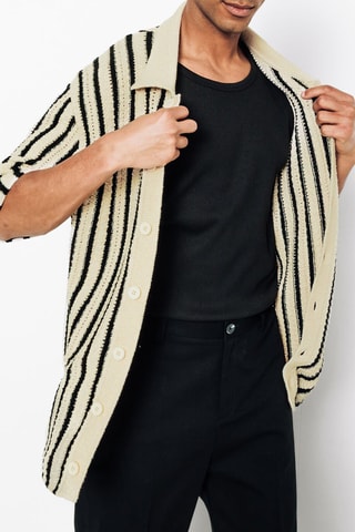 Sobrecamisa - Negro y gris