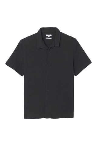 Camisa regular - Preto
