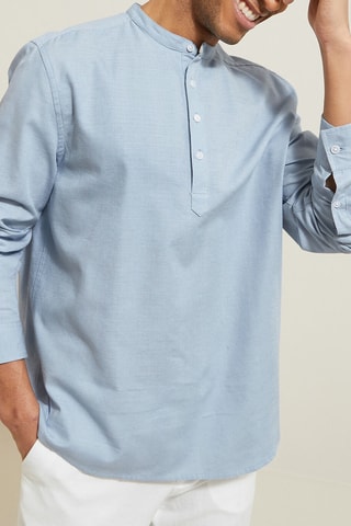Chemise regular - Bleu