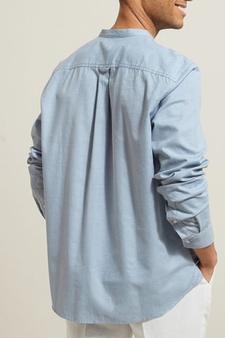 Chemise regular - Bleu