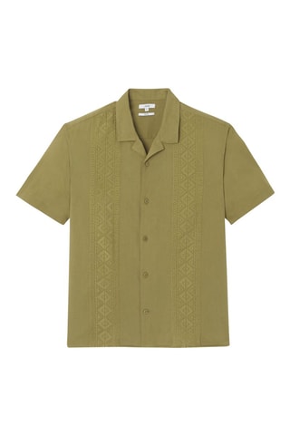 Camisa regular - Caqui
