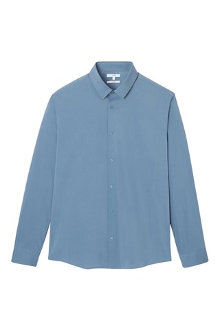 Camisa extra slim - Azul-cobalto