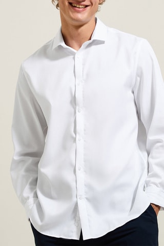Camisa regular - Branco