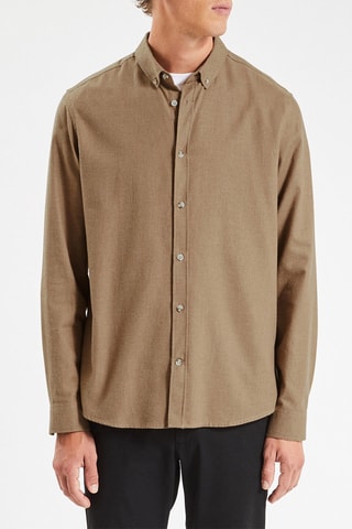 Chemise regular - Beige