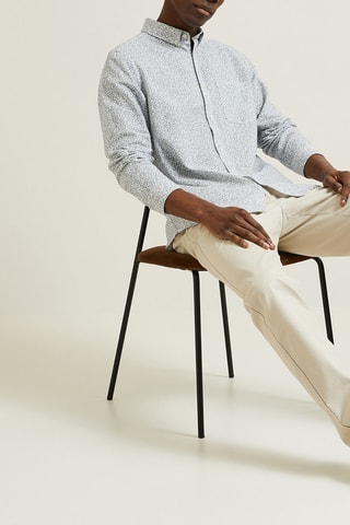 Chemise regular - Blanc