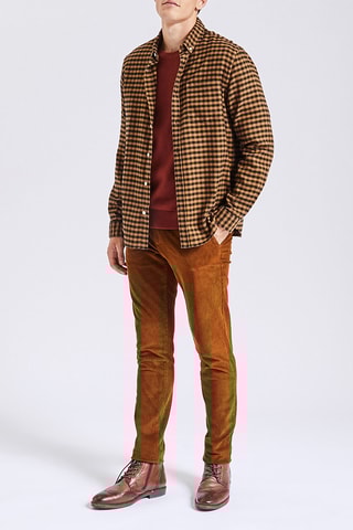 Chemise regular - Marron