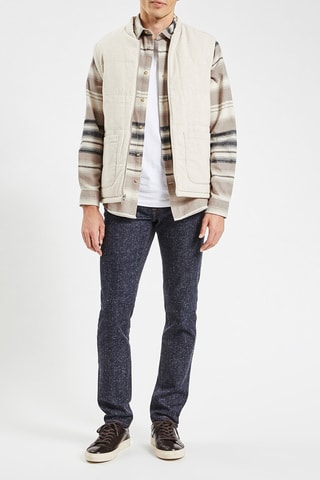 Camisa regular - Bege