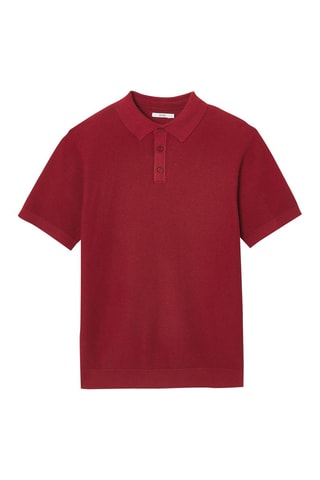Polo regular - Vermelho