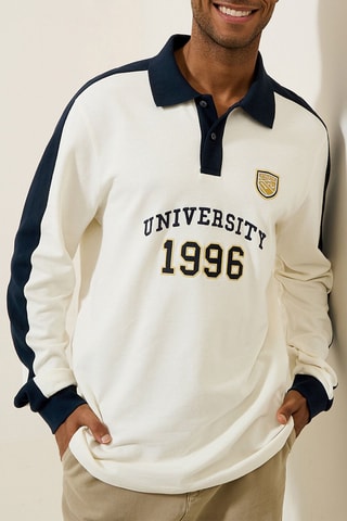 Polo  University Athletic Association - Violet et blanc