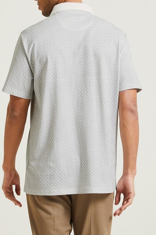 Polo regular en coton biologique - Blanc