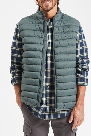 Colete acolchoado - Verde