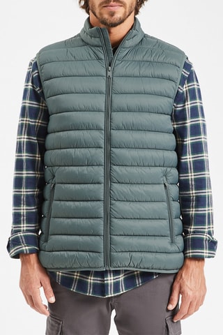 Colete acolchoado - Verde