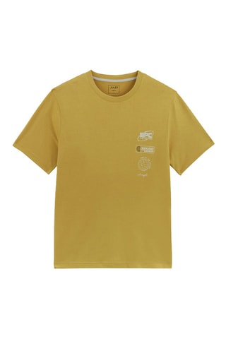 Camiseta regular fit - Mostaza