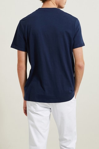 T-shirt regular - Azul-escuro