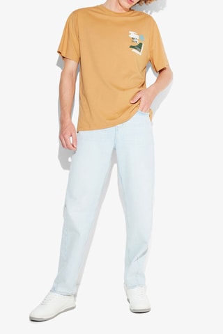 T-shirt regular - Mostarda