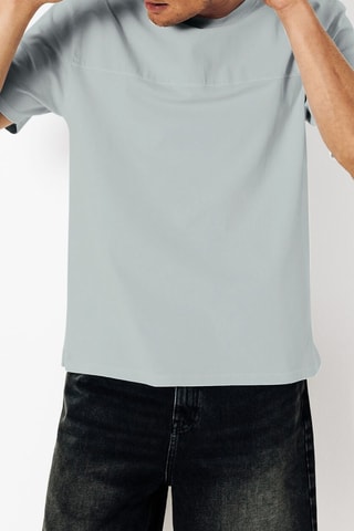 T-shirt relax - Verde-água