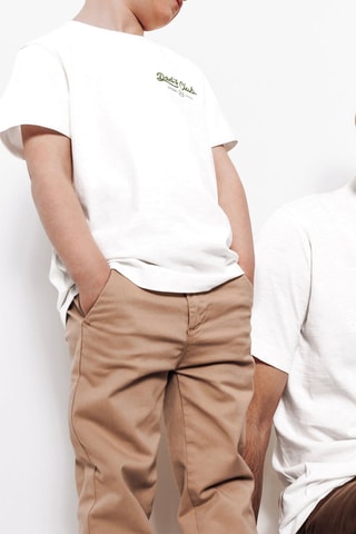 T-shirt en coton biologique - Blanc