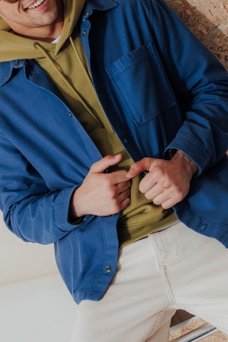 Sudadera con capucha - Verde oliva