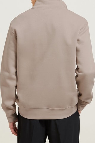 Sudadera de algodón orgánico - Beige