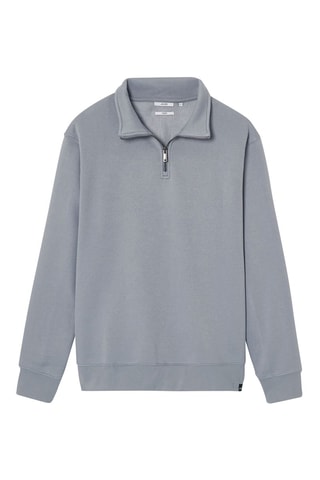 Sweat em algodão biológico - Cinzento