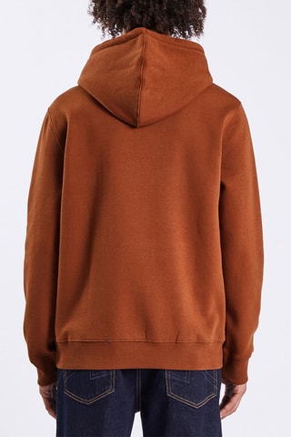 Sweat com capuz - Castanho