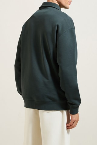 Sudadera de algodón orgánico - Verde