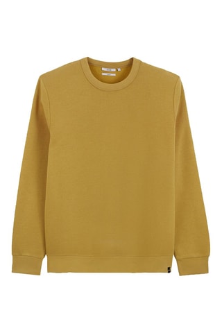 Sweat regular - Amarelo-escuro