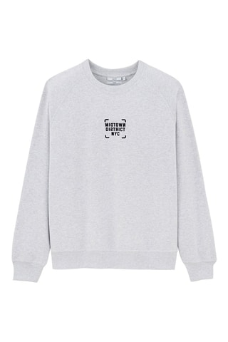 Sweat - Cinzento-claro mesclado