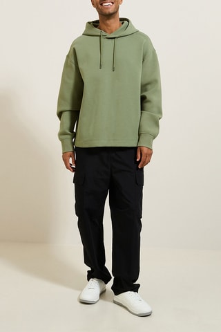 Sudadera con capucha - Caqui