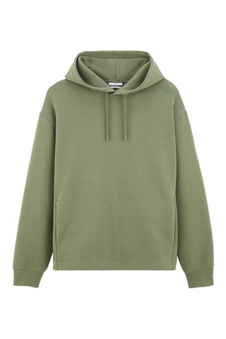 Sudadera con capucha - Caqui