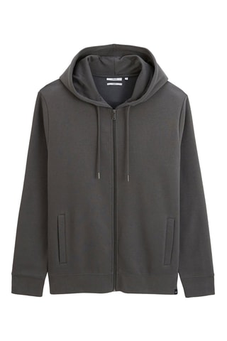 Sudadera de algodón orgánico con capucha - Verde