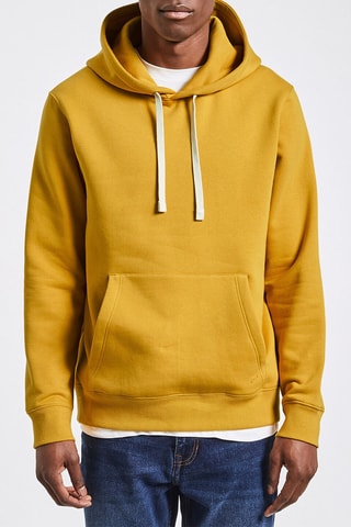 Sudadera con capucha - Mostaza