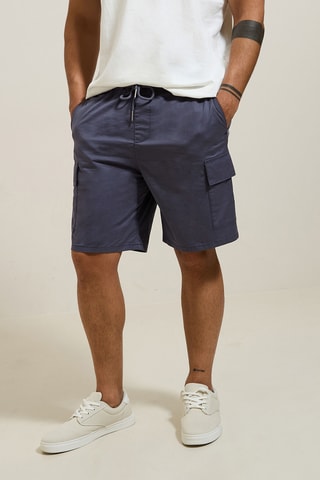 Bermudas cargo - Gris
