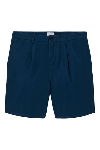 Bermudas regular - Azul-pato