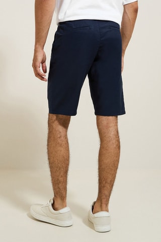 Bermudas chino - Azul-escuro