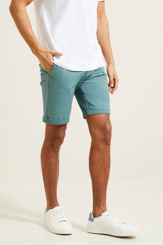 Bermudas estilo chino - Azul