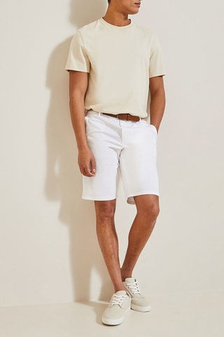 Bermudas estilo chino - Blanco