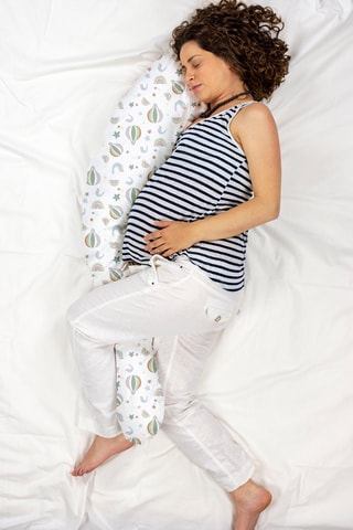 Cuscino allattamento Rainbow Days - Verde - 145 x 25