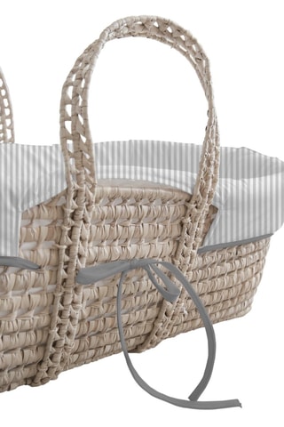 Cesta portabebè Palme - 28 x 74 x 23 cm - Fino a 15 kg - Grigio